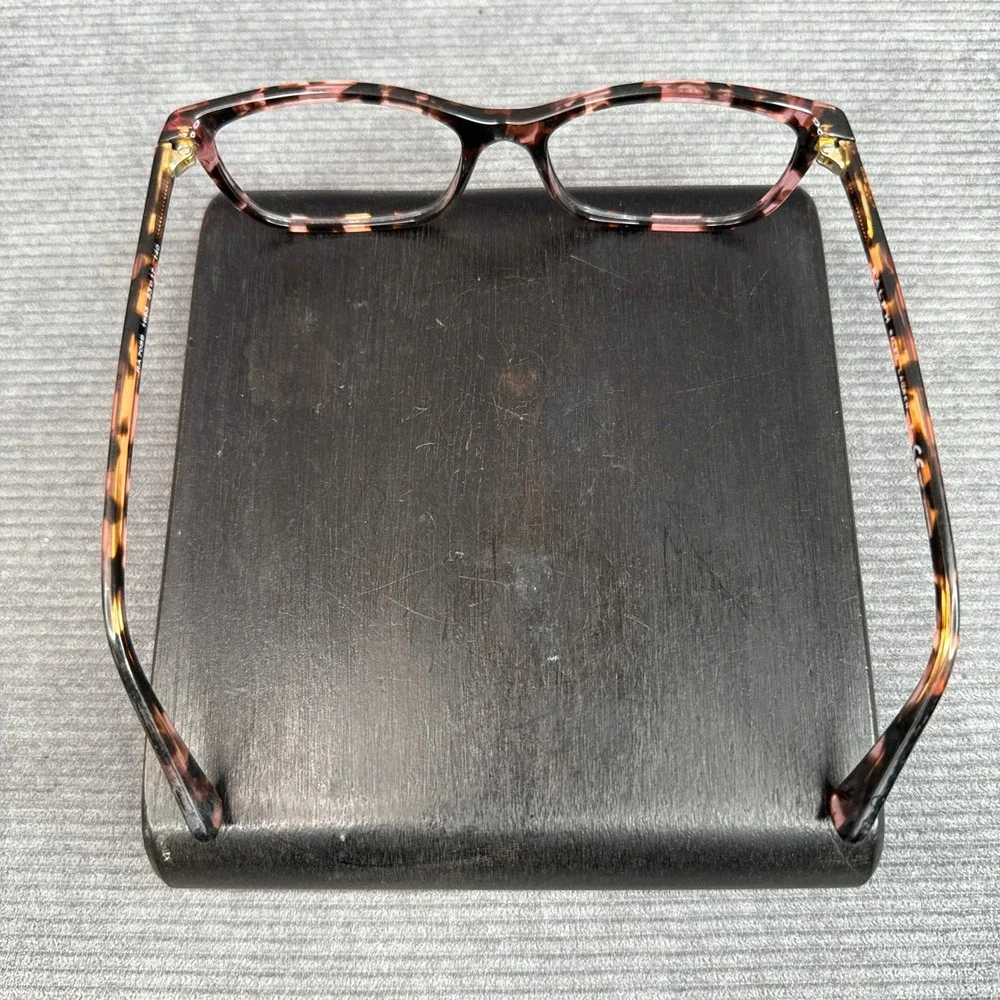 Ralph Lauren RA7089 1693 Pink Tortoise Rectangular Eyeglasses Frames 53-17-140